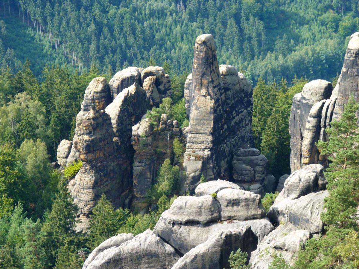 Ein Platz Fuer Ruhe Und Naturgenuss Sebnitz Extérieur photo